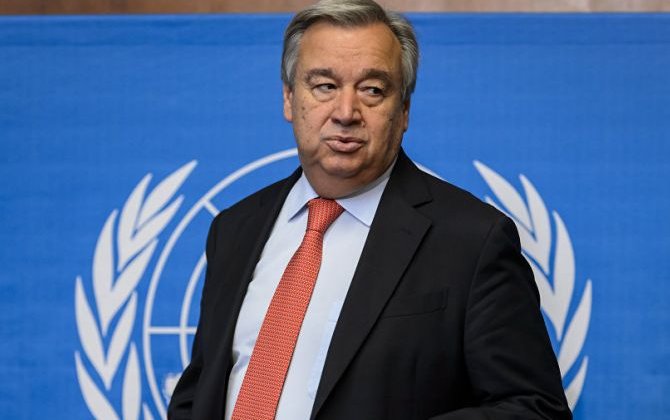 Генеральный секретарь ООН совершит визит в Турцию