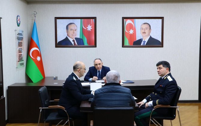 Kamran Əliyev Sabunçuda vətəndaşları qəbul etdi - FOTO