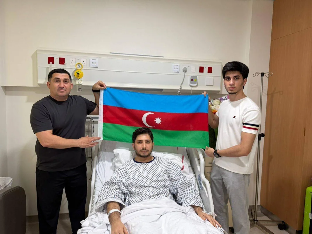 Yaxın Şərqdəki eskalasiya zamanı yaralanan vətəndaşımız xəstəxanadan buraxıldı