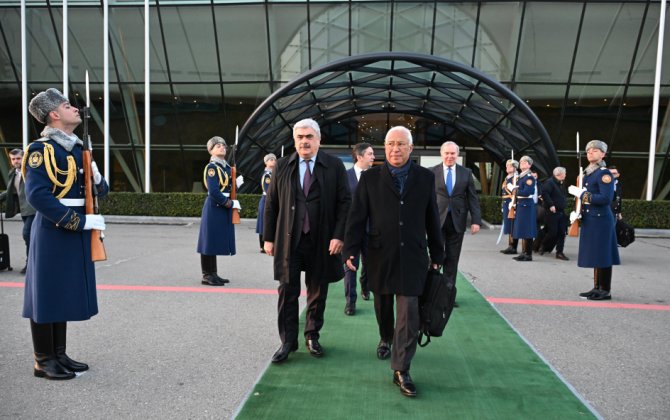 Завершился визит президента Совета Европейского Союза в Азербайджан-(ФОТО)