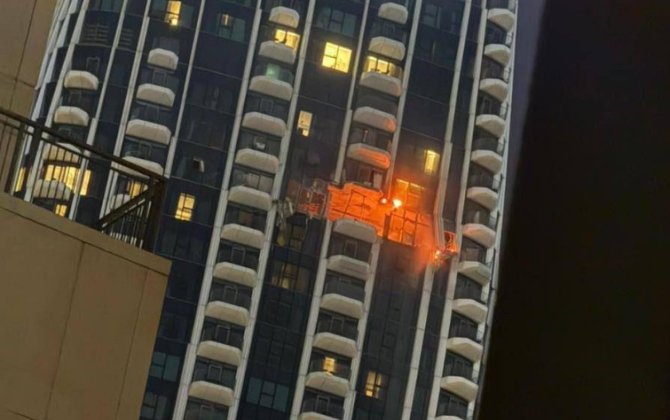 Иран ударил по жилой высотке в Дубае-ВИДЕО-ФОТО