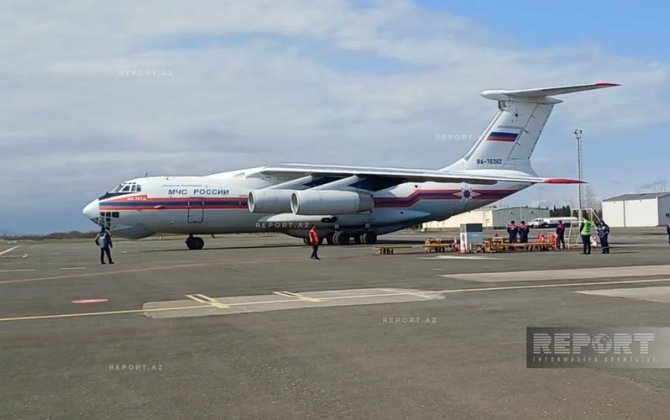 Rusiya təyyarəsi Lənkəranda eniş etdi