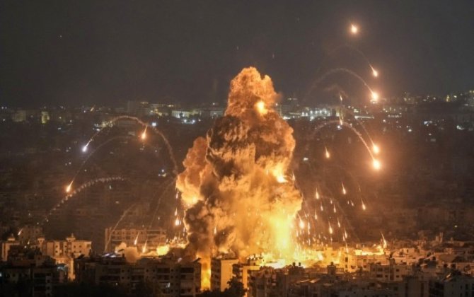 İsrail ordusu “Hizbullah”ın maliyyə şəbəkəsinin ofisini vurub