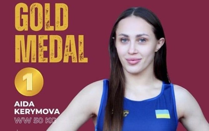 Ukraynanı təmsil edən azərbaycanlı xanım güləşçi Avropa çempionu oldu - FOTO