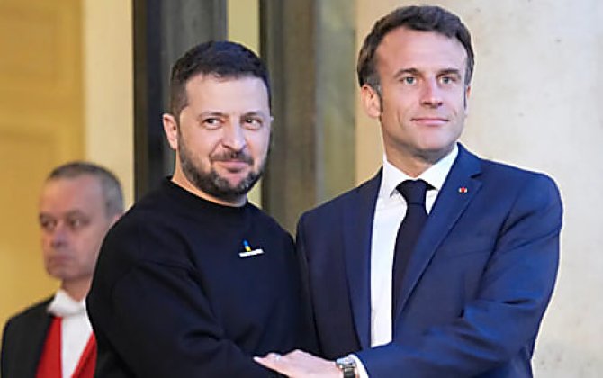 Зеленский и Макрон обсудили вопросы глобальной безопасности и оборонного производства