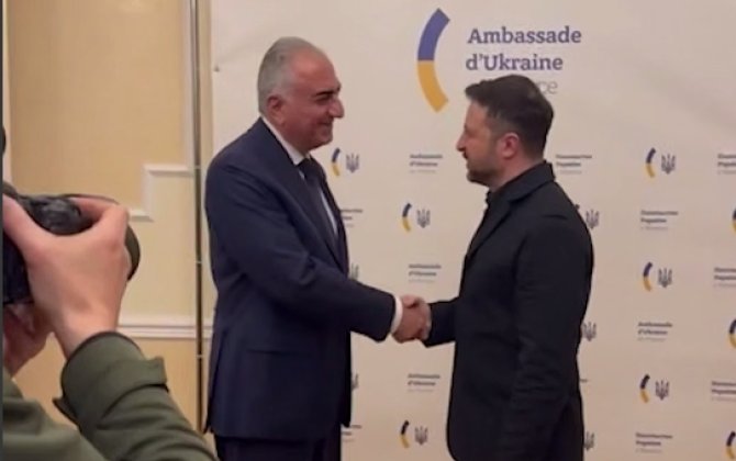 Зеленский встретился с Резой Пехлеви-ВИДЕО