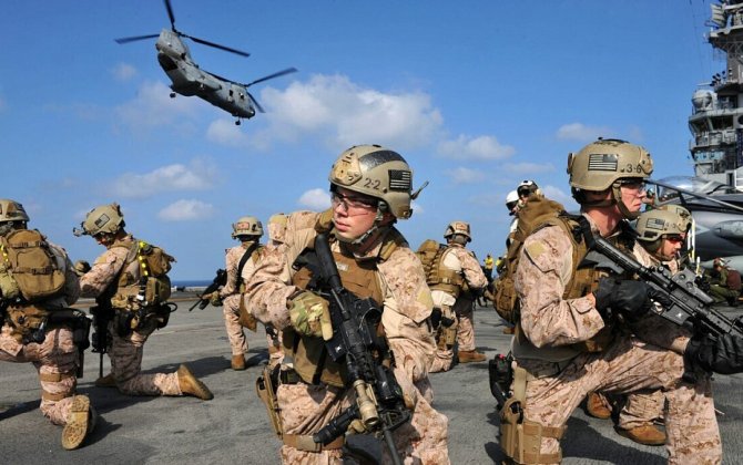 США пошлют на Ближний Восток отряд морпехов