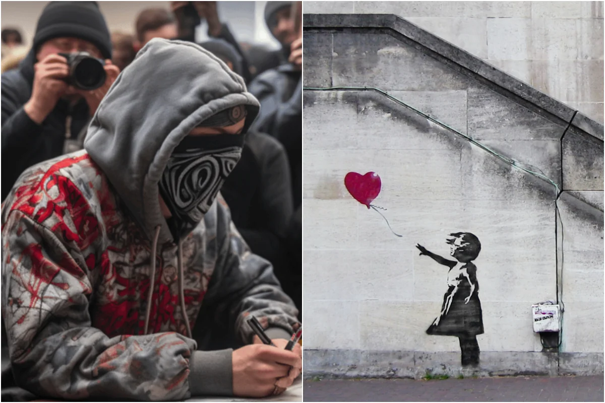 Tanınmış küçə rəssamı Benksinin şəxsiyyəti müəyyən edilib