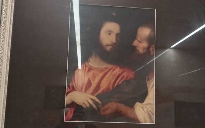 Bakı metrosunda o rəsm narazılıq yaratdı - FOTO