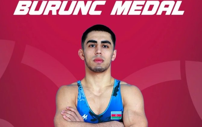 Fərid Xəlilov Avropa çempionatında bürünc medal qazandı - FOTO