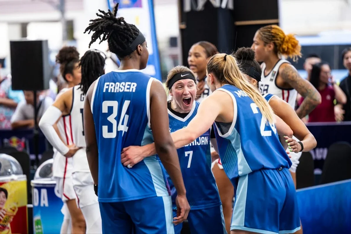 Сборная Азербайджана по баскетболу 3x3 стала второй на Кубке чемпионов FIBA