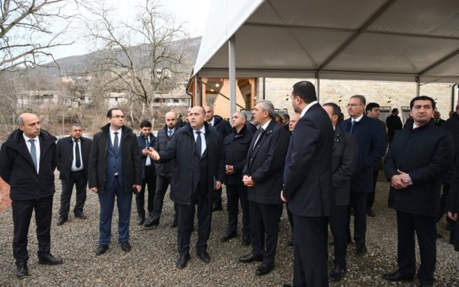 Əlaqələndirmə Qərargahının üzvləri Hadrutda bir sıra obyektlərə baxış keçiriblər - FOTO