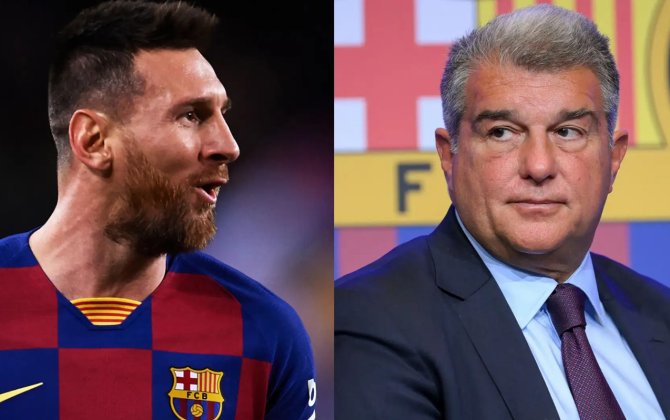 Laporta: “Qapılarımız həmişə Messinin üzünə açıqdır”