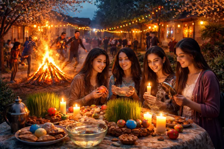 İlaxır çərşənbə - tonqal, fallar və qədim inanclar