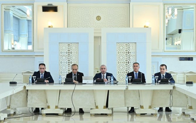 Milli Məclisdə vəzifəyə yeni təyin olunmuş hakimlərlə görüş keçirilib - FOTO