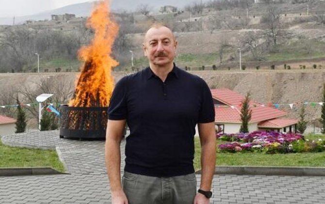 Ильхам Алиев поздравил азербайджанский народ