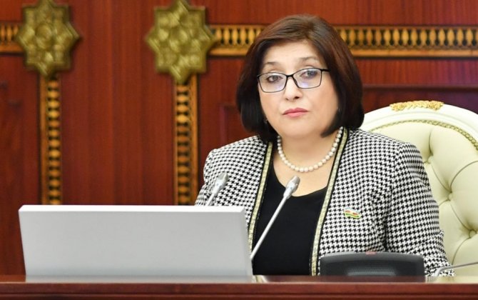 Sahibə Qafarova Gürcüstan Parlamentinin sədrinə başsağlığı verdi