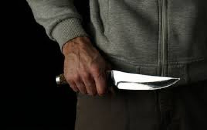 Gəncədə 56 yaşlı kişini bıçaqlayan şəxs saxlanıldı