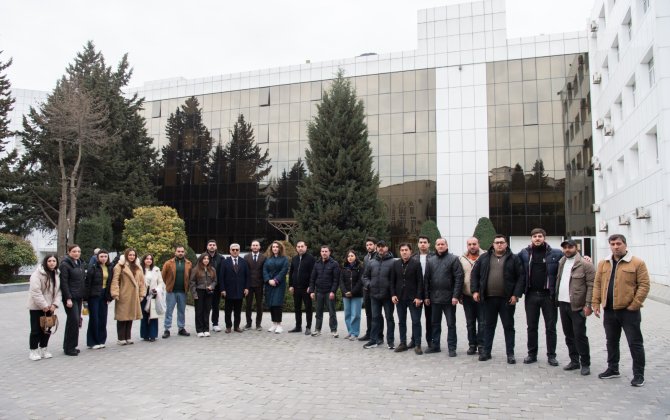 Tullantı sutəmizləyici qurğunun və kollektorun tikinti ərazisinə mediatur təşkil olundu - FOTO/VİDEO