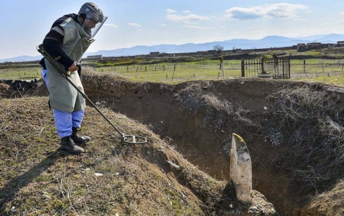 Azad edilmiş ərazilərdəki qəbiristanlıqları ziyarət edənlərin nəzərinə: Mina təhlükəsi var!