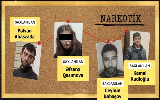 Sumqayıtda 34 kq narkotik aşkarlandı - VİDEO