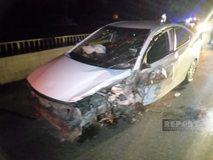 Трагедия на дороге Исмайыллы - Габала, есть погибший и пострадавшие-ФОТО