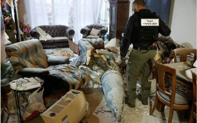 İran İsrailin mərkəzinə yaxın ərazilərə raket hücumu edib, yaralılar var