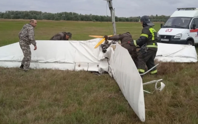 Rusiyada yüngülmühərrikli təyyarə qəzaya uğrayıb, ölənlər var