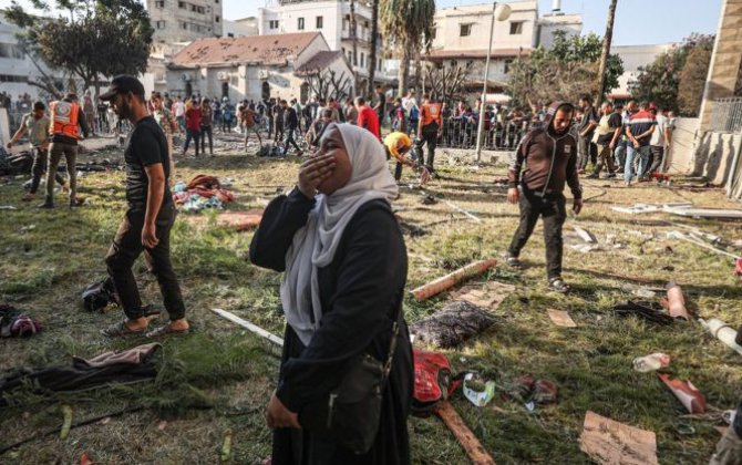 ABŞ-İsrail bombaları altında şəhadət gətirərək ölən qadının son anları...-VİDEO