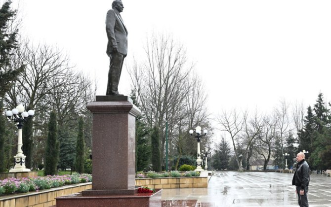 Президент Ильхам Алиев посетил Шамахинский район-ФОТО