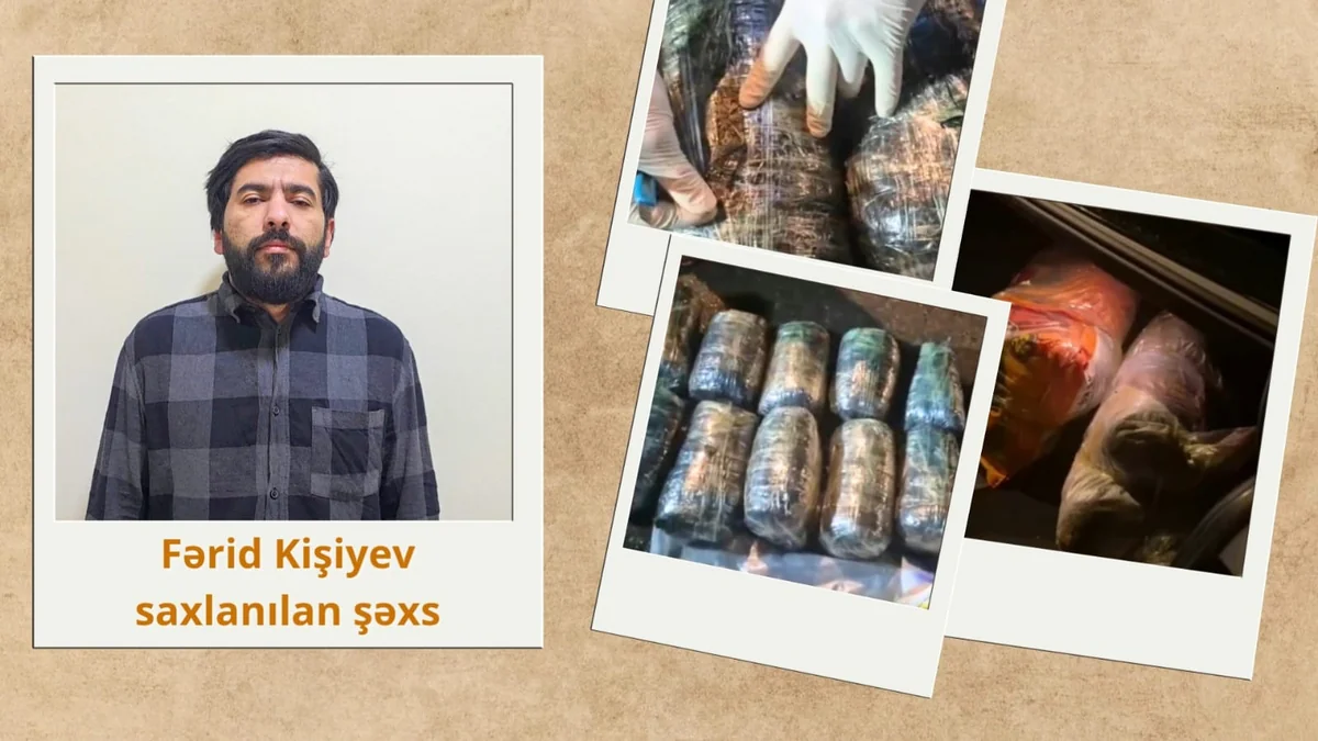 Задержан мужчина, пытавшийся перевезти наркотики из Лянкярана в Баку - ВИДЕО