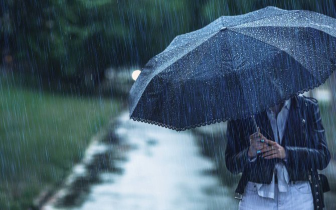 Bəzi ərazilərə yağış yağıb - FAKTİKİ HAVA