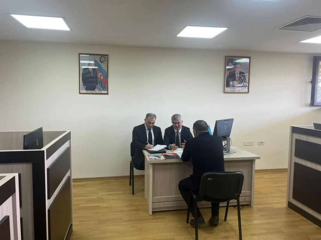 Ombudsman DTX-nin Müvəqqəti Saxlama Yeri və İstintaq Təcridxanasına baş çəkib - FOTO