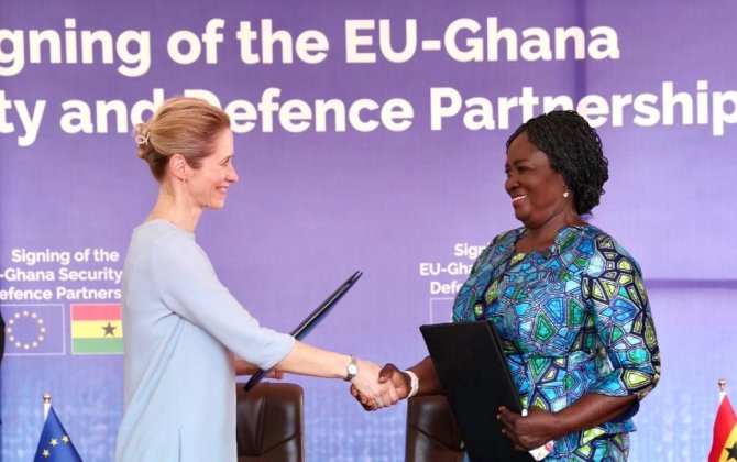 ЕС и Гана подписали первое оборонное соглашение с передачей дронов