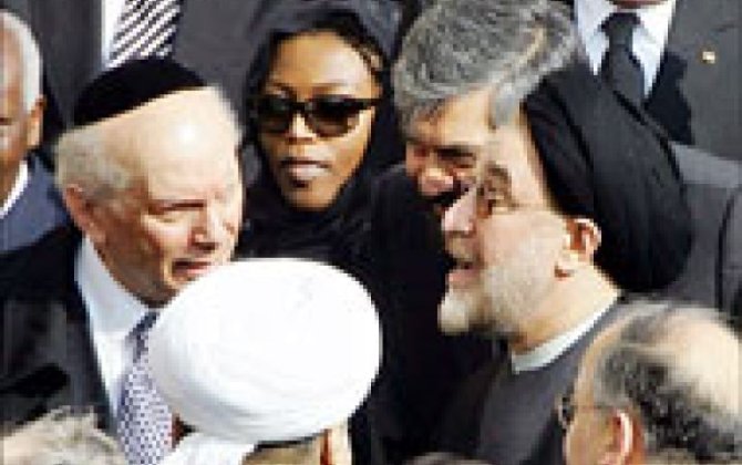 İsrail və İran prezidentləri mehriban görüşdü, əl sıxdı...-AĞLASIZMAZ-FOTO 