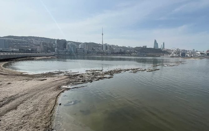 Xəzər geri çəkilir: Bakı buxtası ilə bağlı həyəcan siqnalı – Fotolar