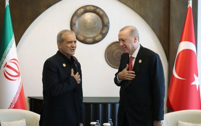Pezeşkian Ərdoğana təşəkkür etdi - FOTO