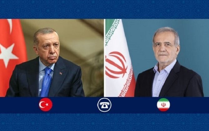 Пезешкиан поблагодарил Эрдогана за его позицию по Ближнему Востоку