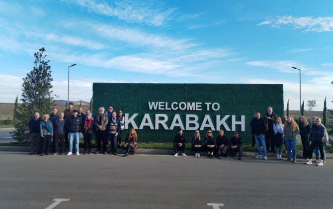 Началась поездка международных путешественников в Карабах и Восточный Зангезур