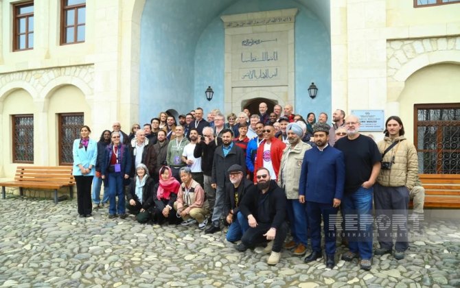 Beynəlxalq səyyahların Qarabağ və Şərqi Zəngəzura səfəri başlayıb - FOTOLAR