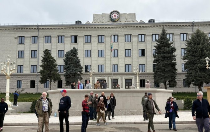 Международные путешественники посетили Ханкенди-ФОТО