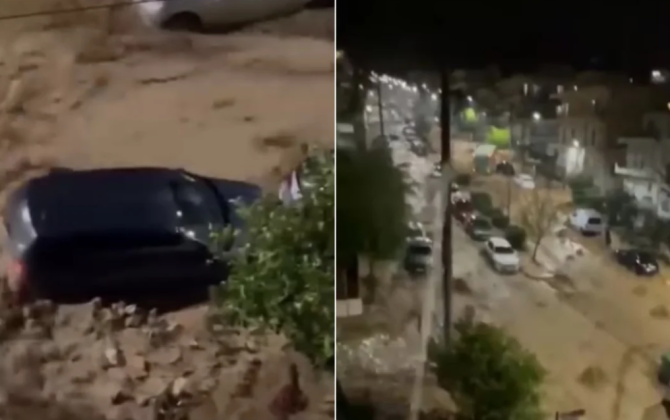 Ermənistanda güclü yağışlar yollarda uçqunlara səbəb olub