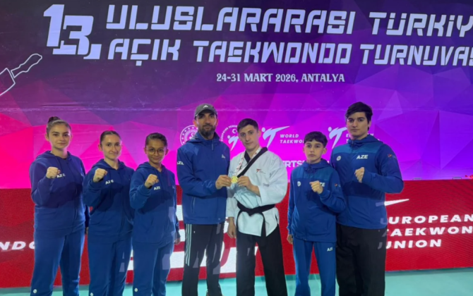 Azərbaycan taekvondoçusu Hüseyn Novruzov 