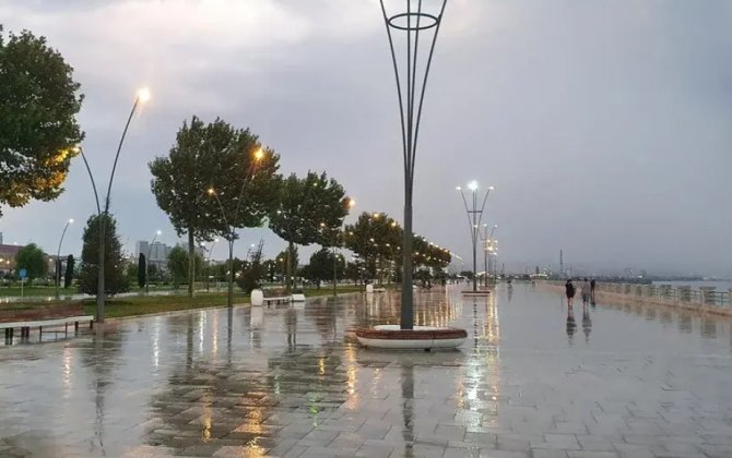 Bakıya düşən yağıntı aylıq normadan 6 dəfə çox OLUB - FAKTİKİ HAVA