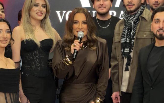 Xalq artisti “Miss Mister of Azerbaijan”ın finalçıları ilə bir arada - FOTOLAR