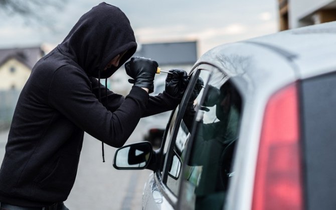 Nərimanovda avtomobillərdən oğurluq edən şəxs saxlanıldı - FOTO/VİDEO