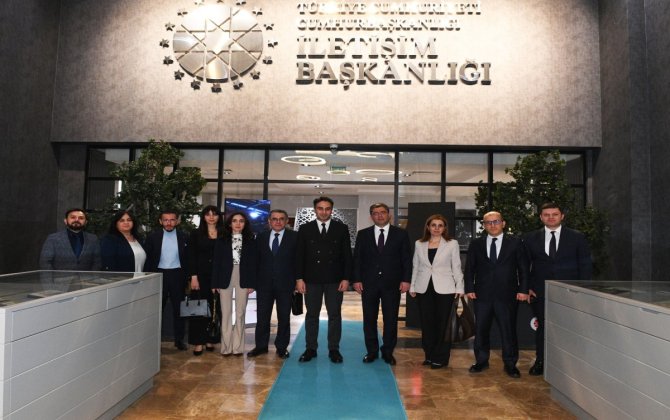 Azərbaycan nümayəndə heyəti Türkiyə Dezinformasiya ilə Mübarizə Mərkəzində olub