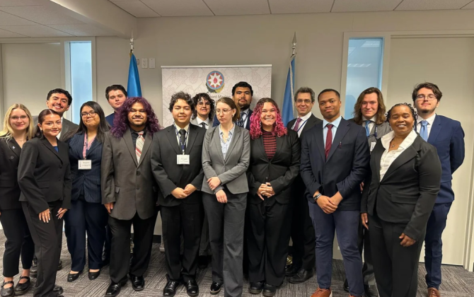 Azərbaycan Nyu-York Milli BMT Modeli Konfransında təmsil olunub - FOTO