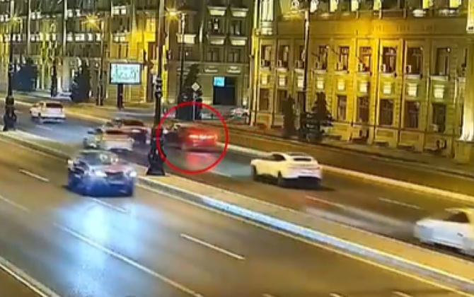 Bakıda qəza oldu - VİDEO