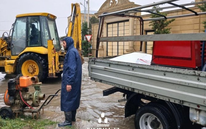 Bakıda yağşla bağlı bəzi yaşayış məkanlarının sakinləri otellərə yerləşdirilib